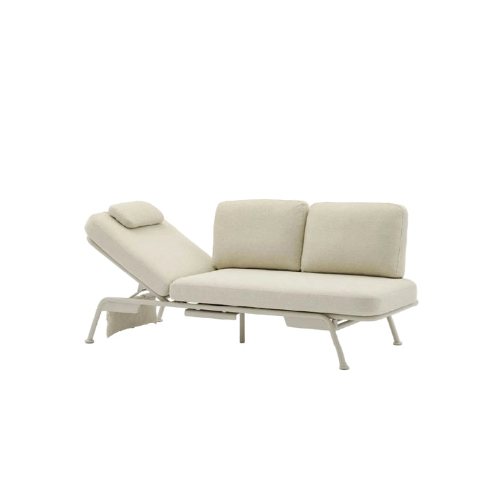 Sunset 3 Seater Sofa / Outdoor Lounge Chaise by Whiteline Modern Living