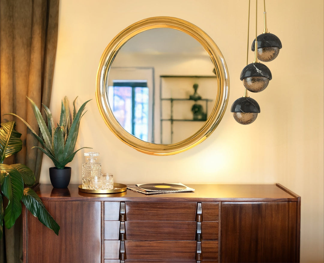 Cabochon Cluster Pendant by Hammerton Studio in a styled interior