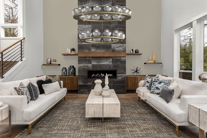 Cabochon Ring Chandelier by Hammerton Studio in a styled interior