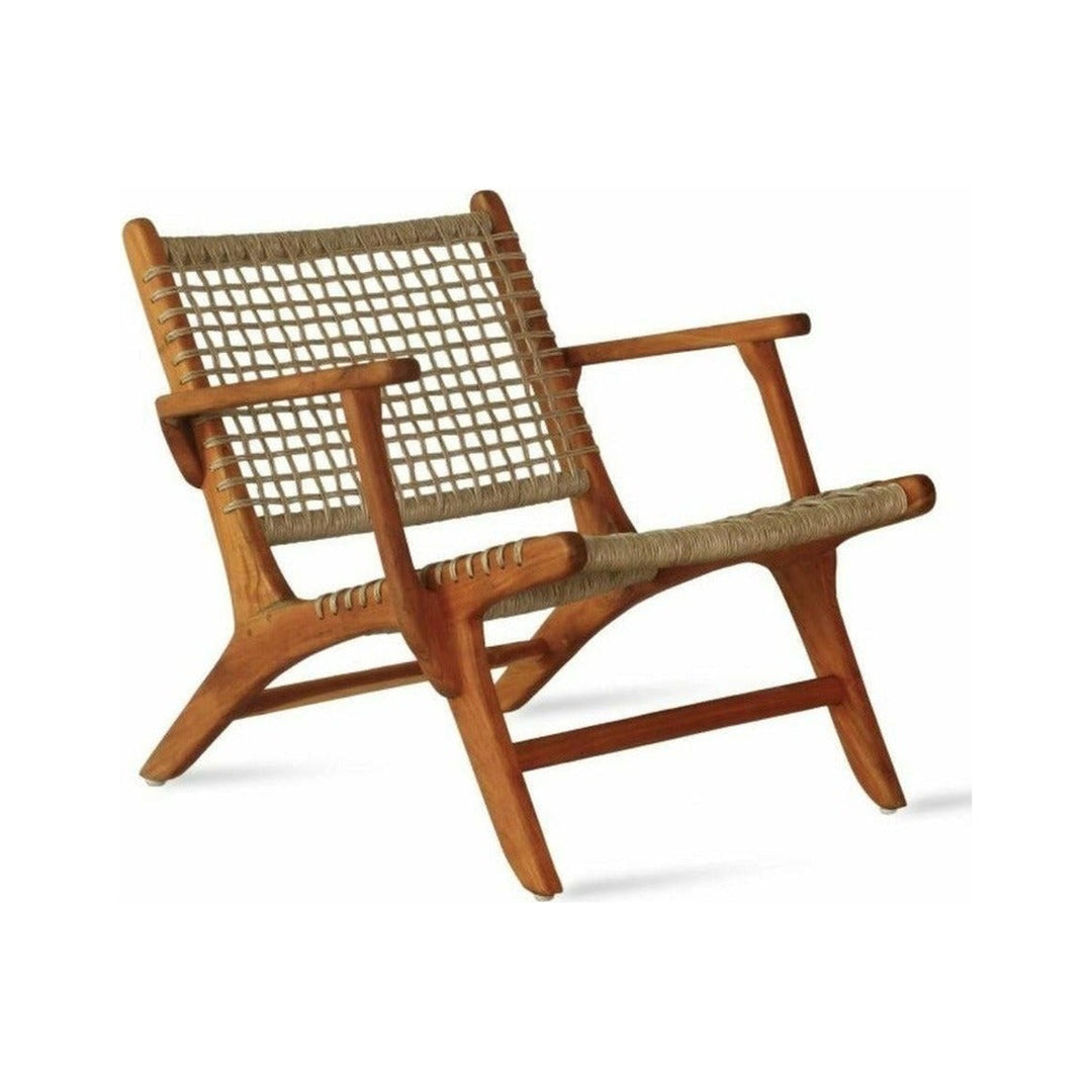 Calava Teak Arm Lounge Chair Soho Concept