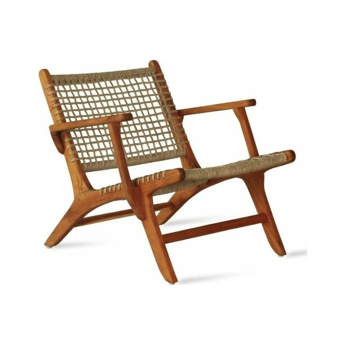 Calava Teak Arm Lounge Chair Soho Concept