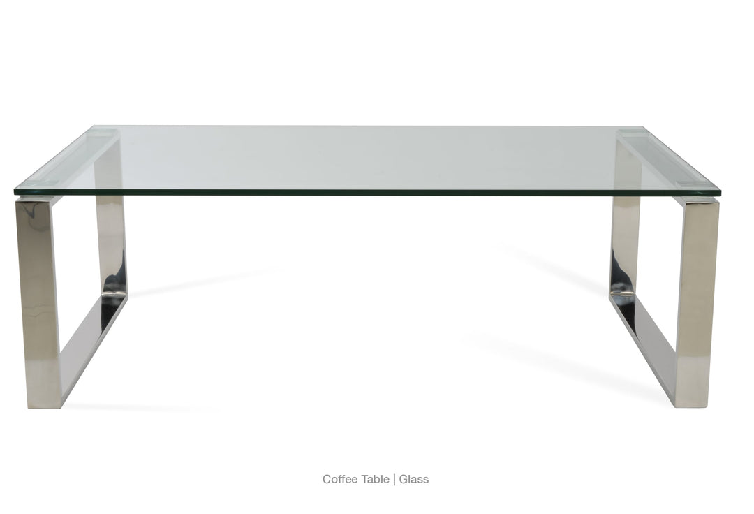 Calvin Glass Coffee Table Soho Concept