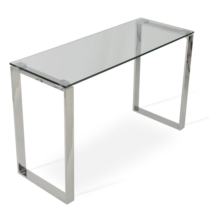 Calvin Glass Console Sofa Table Soho Concept