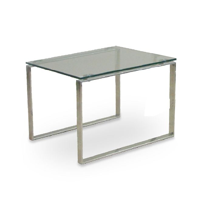 Calvin Glass End Table Soho Concept