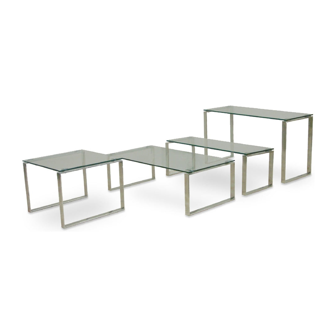 Calvin Glass End Table