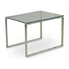 Calvin Glass End Table by Soho Concept — full product view
