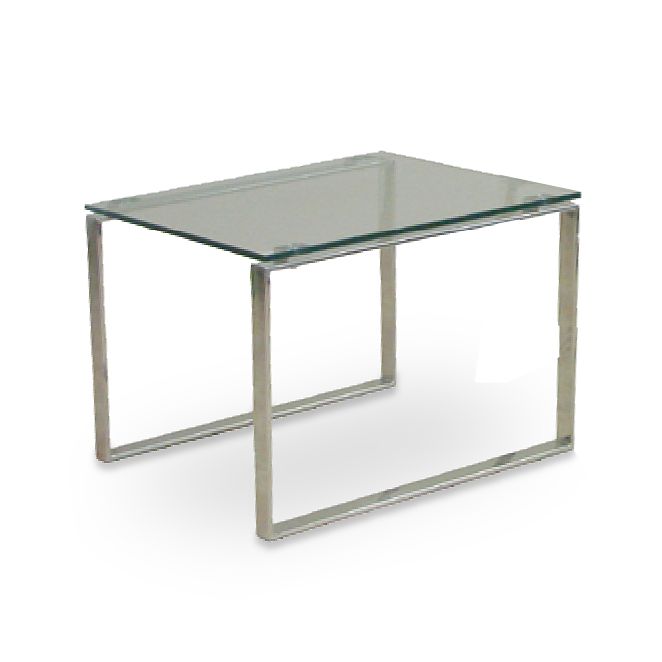 Calvin Glass End Table Soho Concept