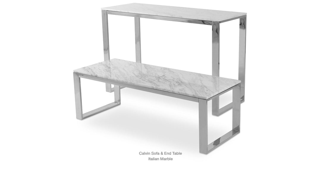 Calvin Marble Console Sofa Table Soho Concept