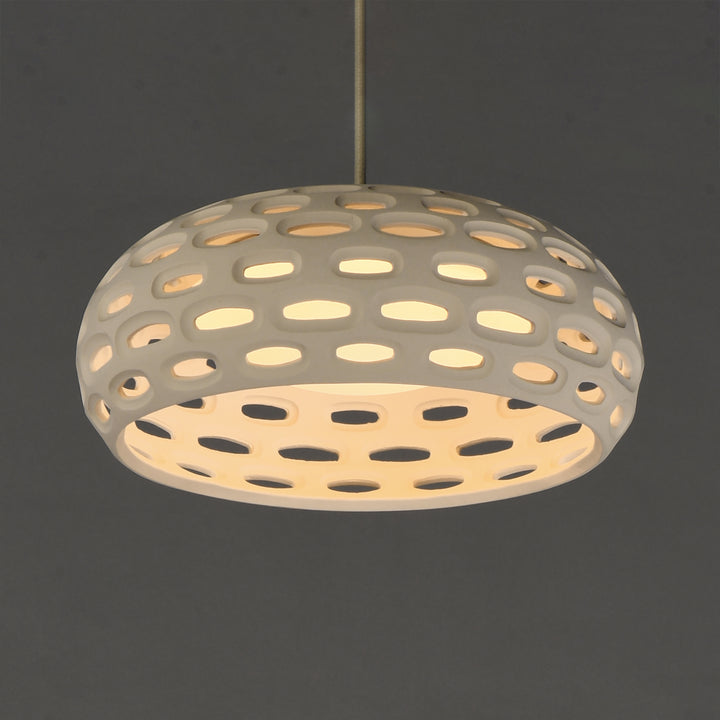 Cambria Small LED Pendant - 5CCT by ET2 Lighting, styled view 2