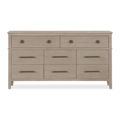 Camden Eight Drawer Dresser by Modus in Chai — on a white background