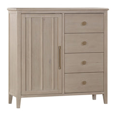 Camden Six Drawer One Door Chest by Modus in Chai — on a white background
