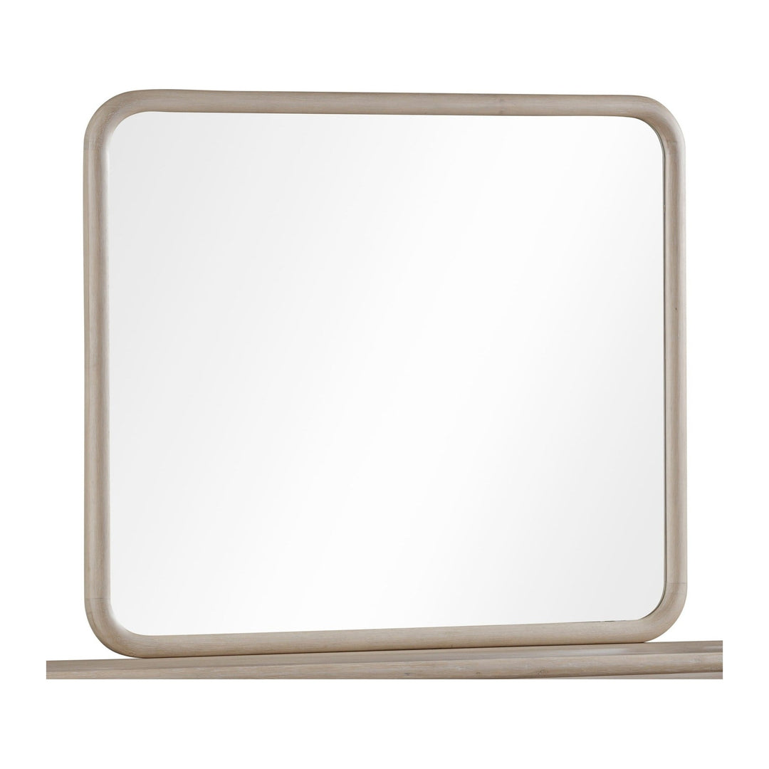 Camden Wall or Dresser Mirror by Modus in Chai — on a white background