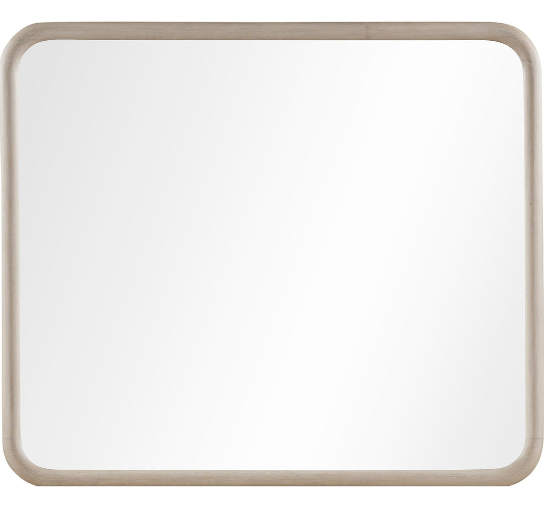 Camden Wall or Dresser Mirror in Chai — on a white background
