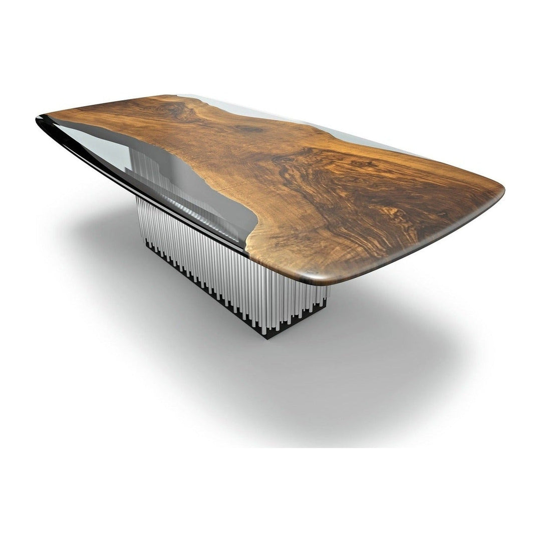 Camenta Walnut Wood Dining Table Arditi Collection