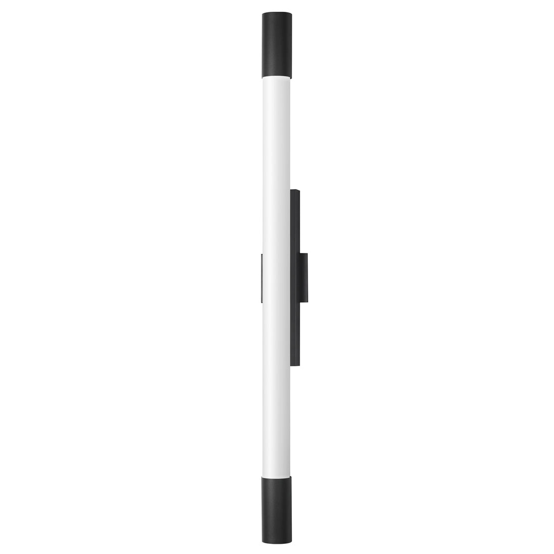 Canello 48" LED Outdoor Wall Sconce by ET2 Lighting in Black, front view