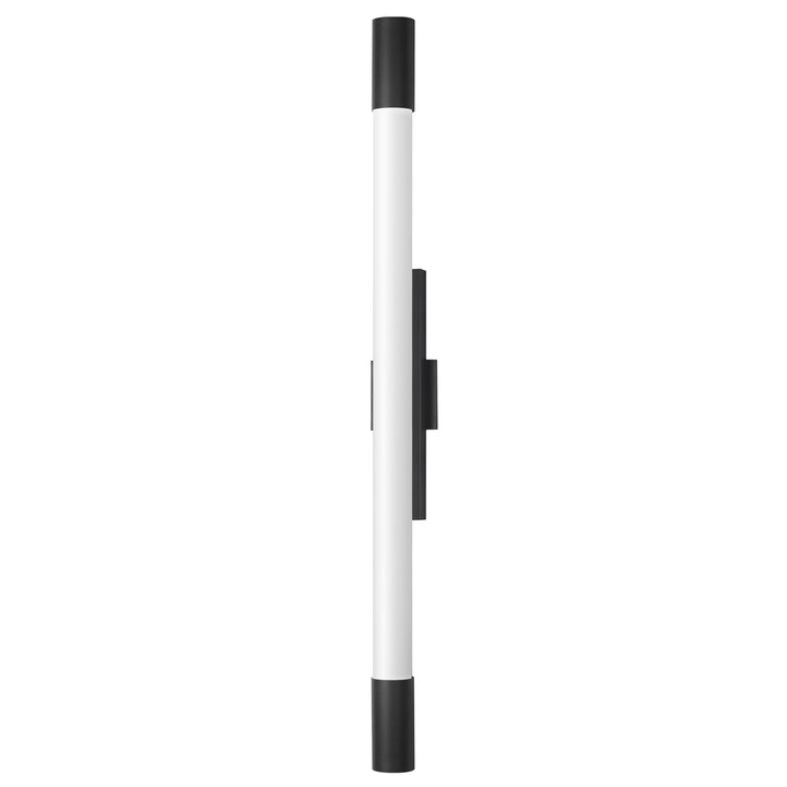 Canello 48" LED Outdoor Wall Sconce by ET2 Lighting in Black, front view