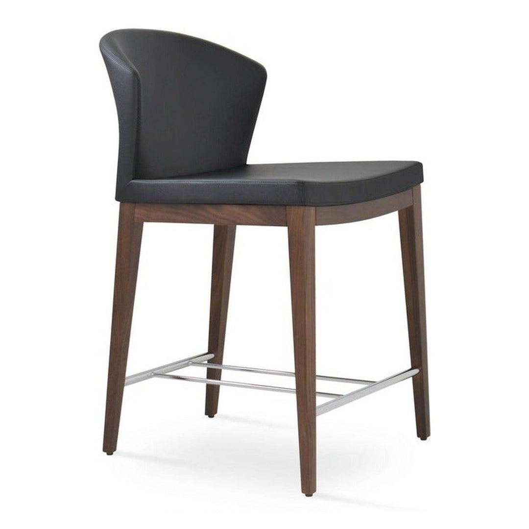 CAPRI WOOD LOW BACK STOOL Soho Concept