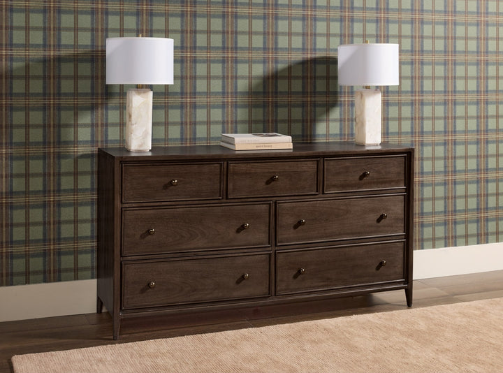 Carlisle Dresser in Pecan Pie — styled in a room