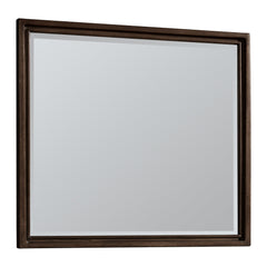 Carlisle Dresser Mirror by Modus in Pecan Pie — on a white background