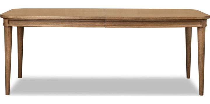 Carlisle Extendable Dining Table in Toffee Crunch — product view on a white background