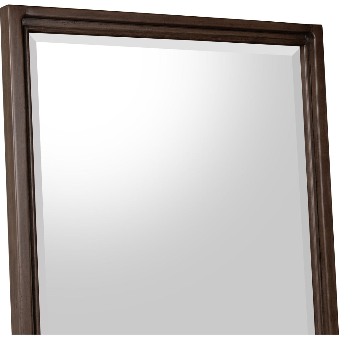 Carlisle Floor Mirror in Pecan Pie — detail view