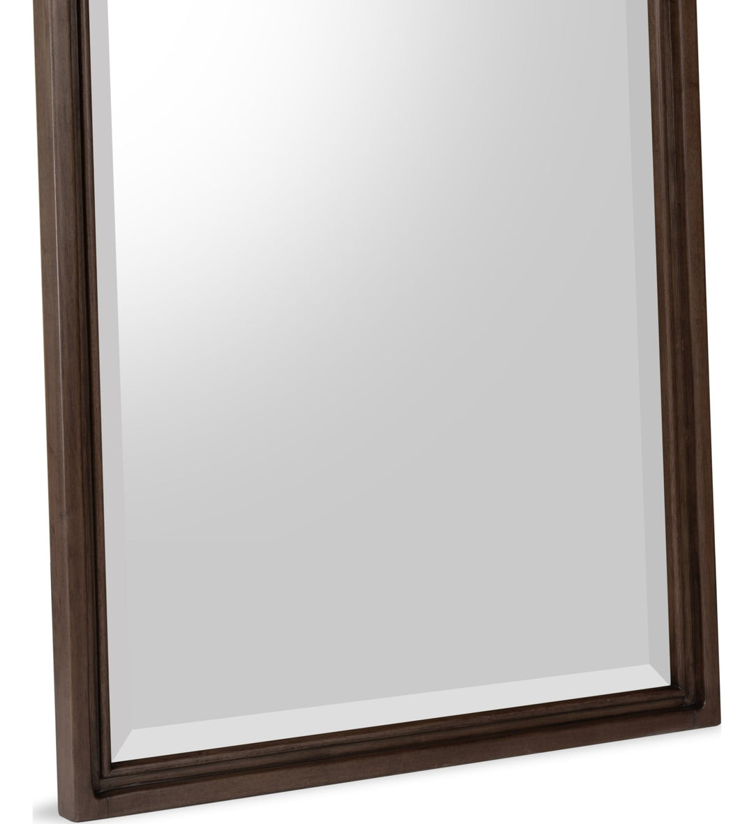 Carlisle Floor Mirror in Pecan Pie — detail view