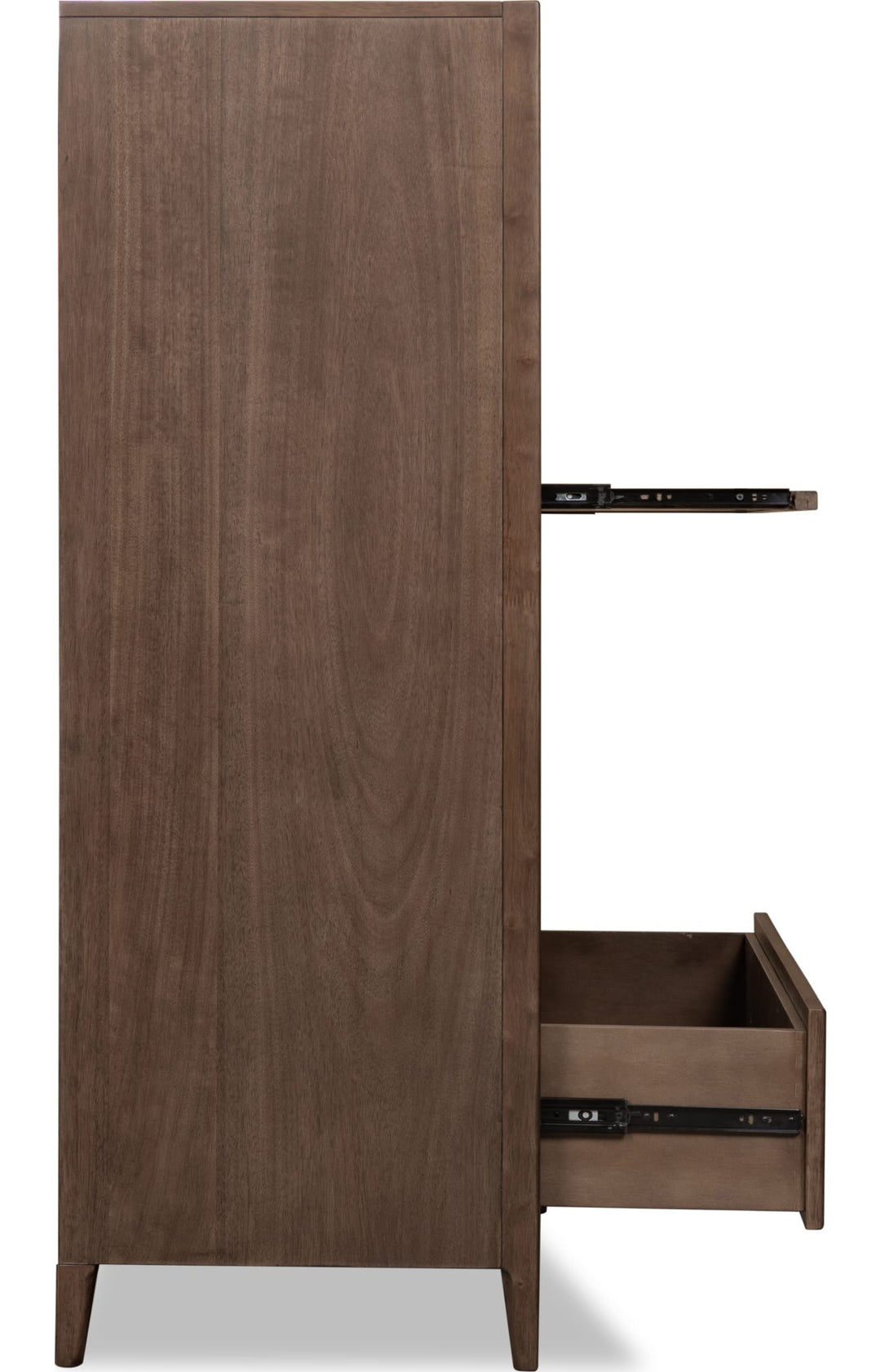 Carlisle Six Drawer Chest in Pecan Pie — side view