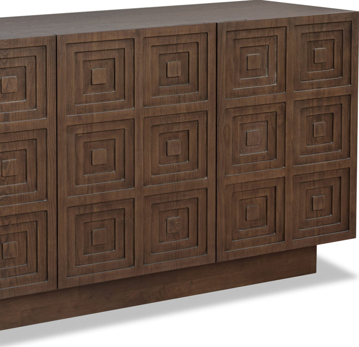 Carter Storage Cabinet in Lungo — lifestyle photo