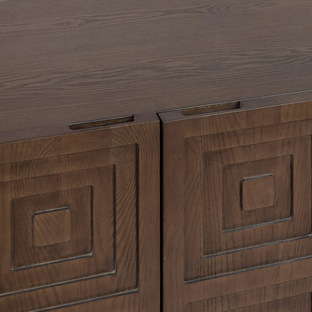 Carter Storage Cabinet in Lungo — lifestyle photo