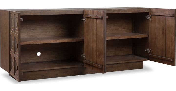 Carter Storage Cabinet in Lungo — product view on a white background