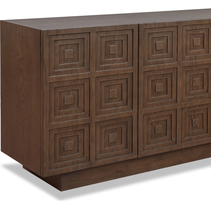 Carter Storage Cabinet in Lungo — product view on a white background