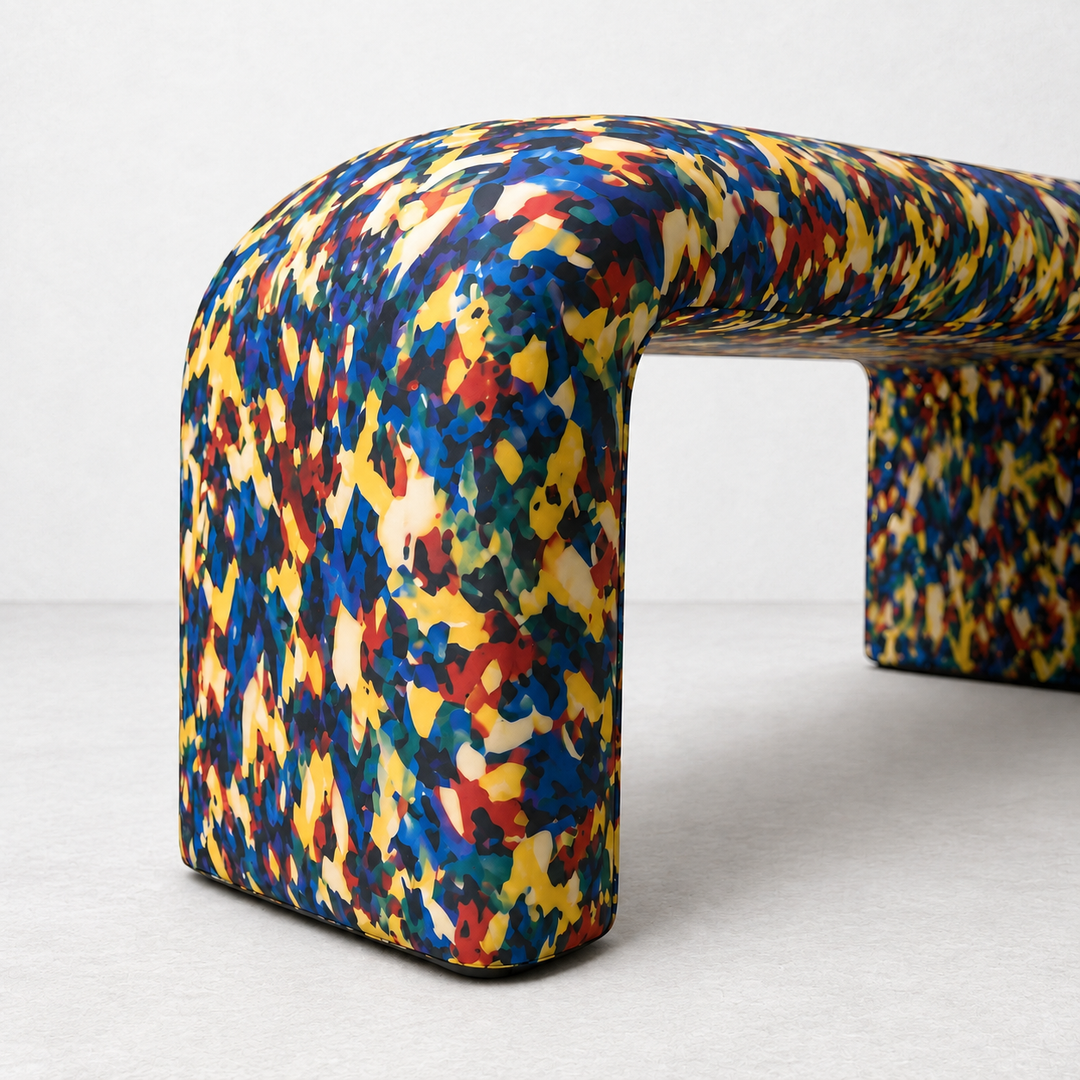 Cascada Bench | Confetti by Interior Moderna - view 4