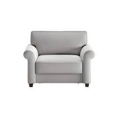 Casey Cot Size Chair Sleeper — white studio cutout