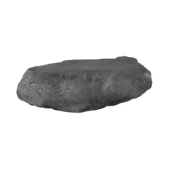Cast Boulder Coffee Table, Charcoal Stone, Large by Phillips Collection — centered product view