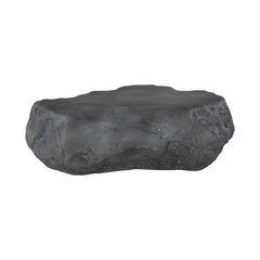 Cast Boulder Coffee Table, Charcoal Stone, Small by Phillips Collection — centered product view
