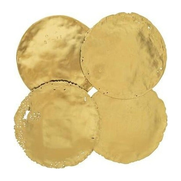 Cast Oil Drum Wall Discs, Set of 4 Phillips Collection