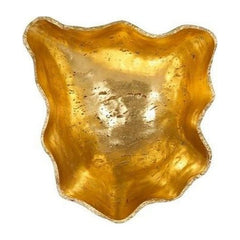 Cast Wall Onyx Bowl, Gold Leaf, Large Phillips Collection
