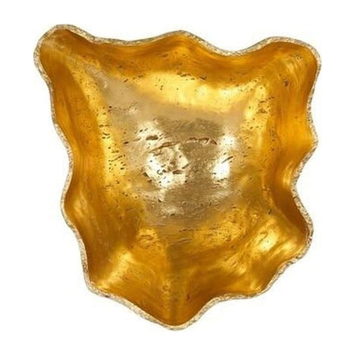Cast Wall Onyx Bowl, Gold Leaf, Large Phillips Collection