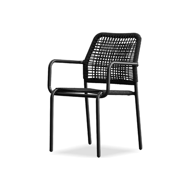 CASTILE Dining Armchair by Mobital — white cutout