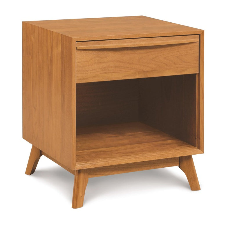 Catalina 1-Drawer Enclosed Shelf Nightstand Copeland Furniture