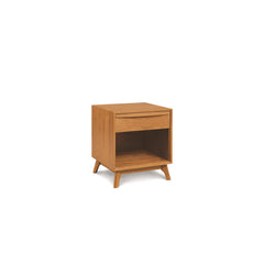 Catalina 1-Drawer Enclosed Shelf Nightstand by Copeland Furniture