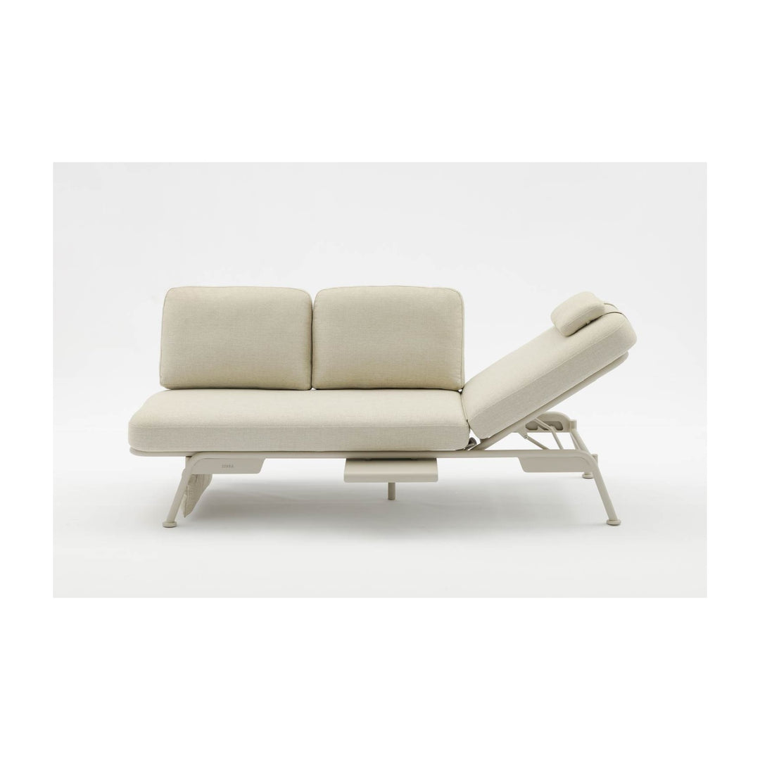 Sunset 3 Seater Sofa / Outdoor Lounge Chaise by Whiteline Modern Living