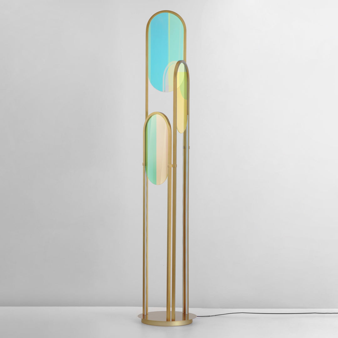 Trance 3-Light LED Floor Lamp by Studio M Lighting – lifestyle