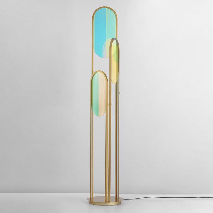 Trance 3-Light LED Floor Lamp by Studio M Lighting – lifestyle