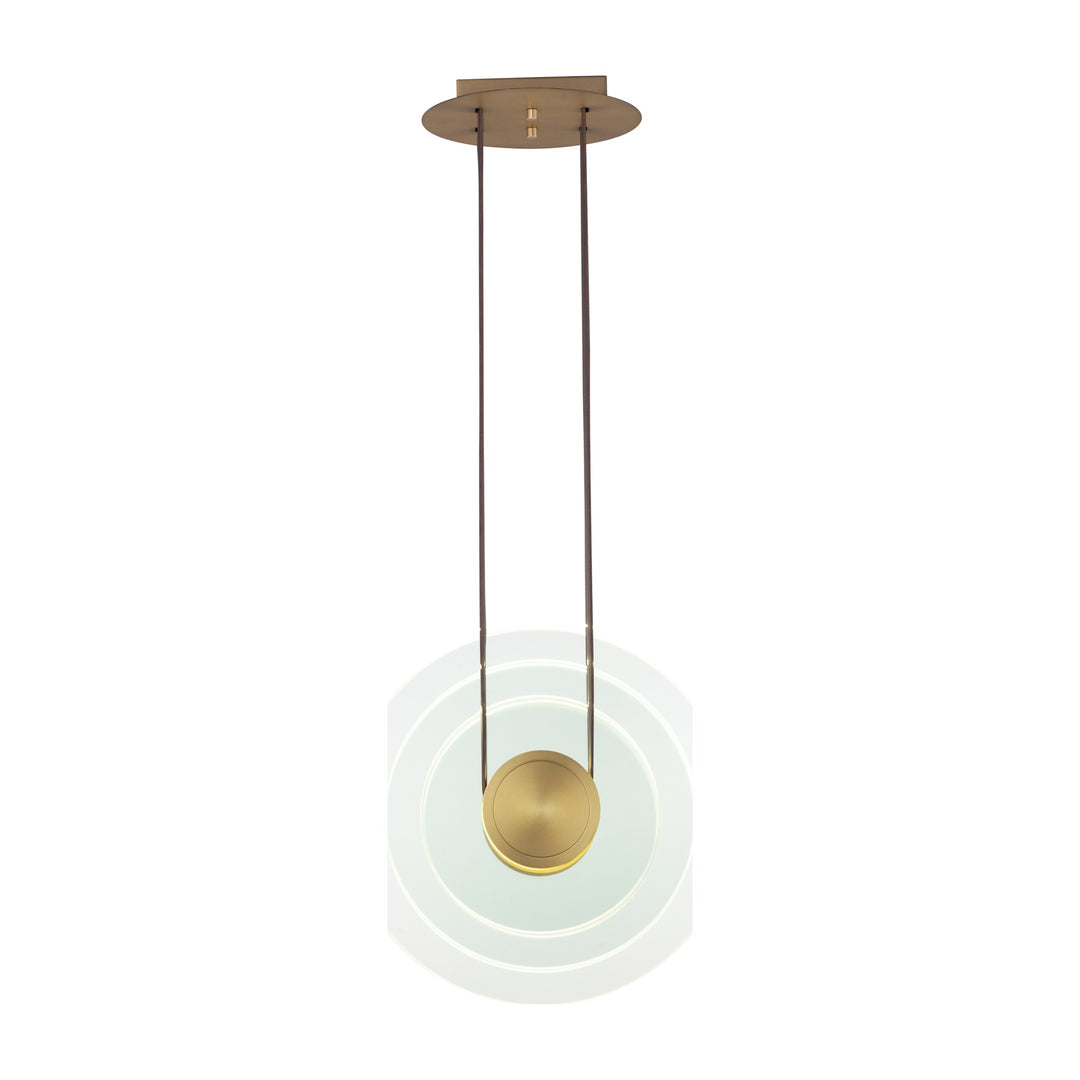 Stratum 1-Light LED Pendant by Studio M Lighting