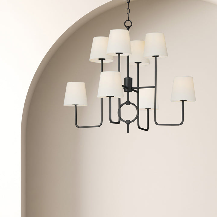 Paoli 8-Light Chandelier by Studio M Lighting – lifestyle