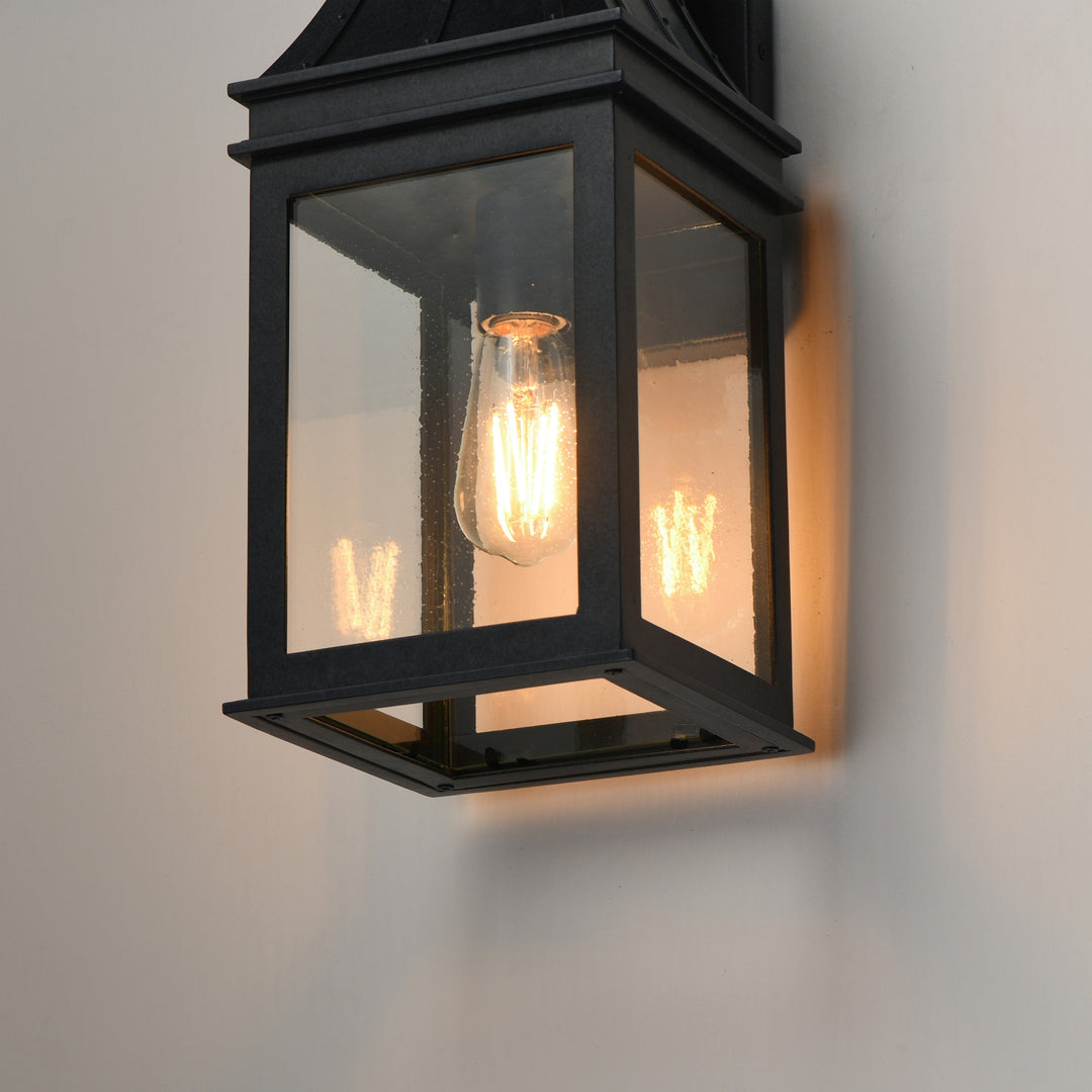 Bramwell VX 1-Light Outdoor Wall Sconce by Studio M Lighting – lifestyle