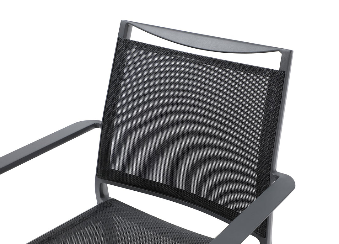 Aloha Outdoor Dining Armchair by Whiteline Modern Living – lifestyle