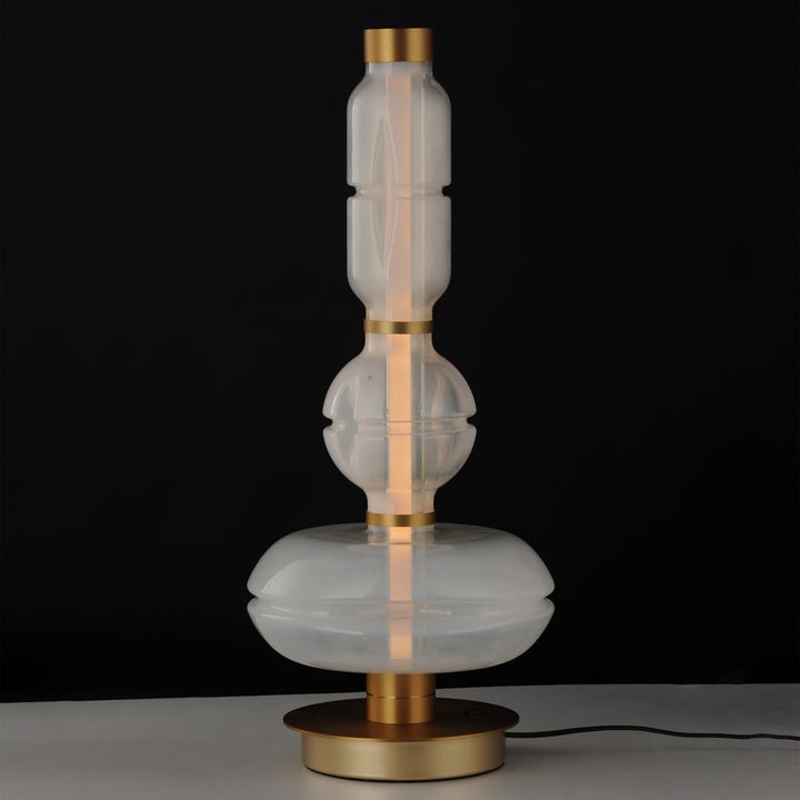 Gusto 28" LED Table Lamp by Studio M Lighting – lifestyle