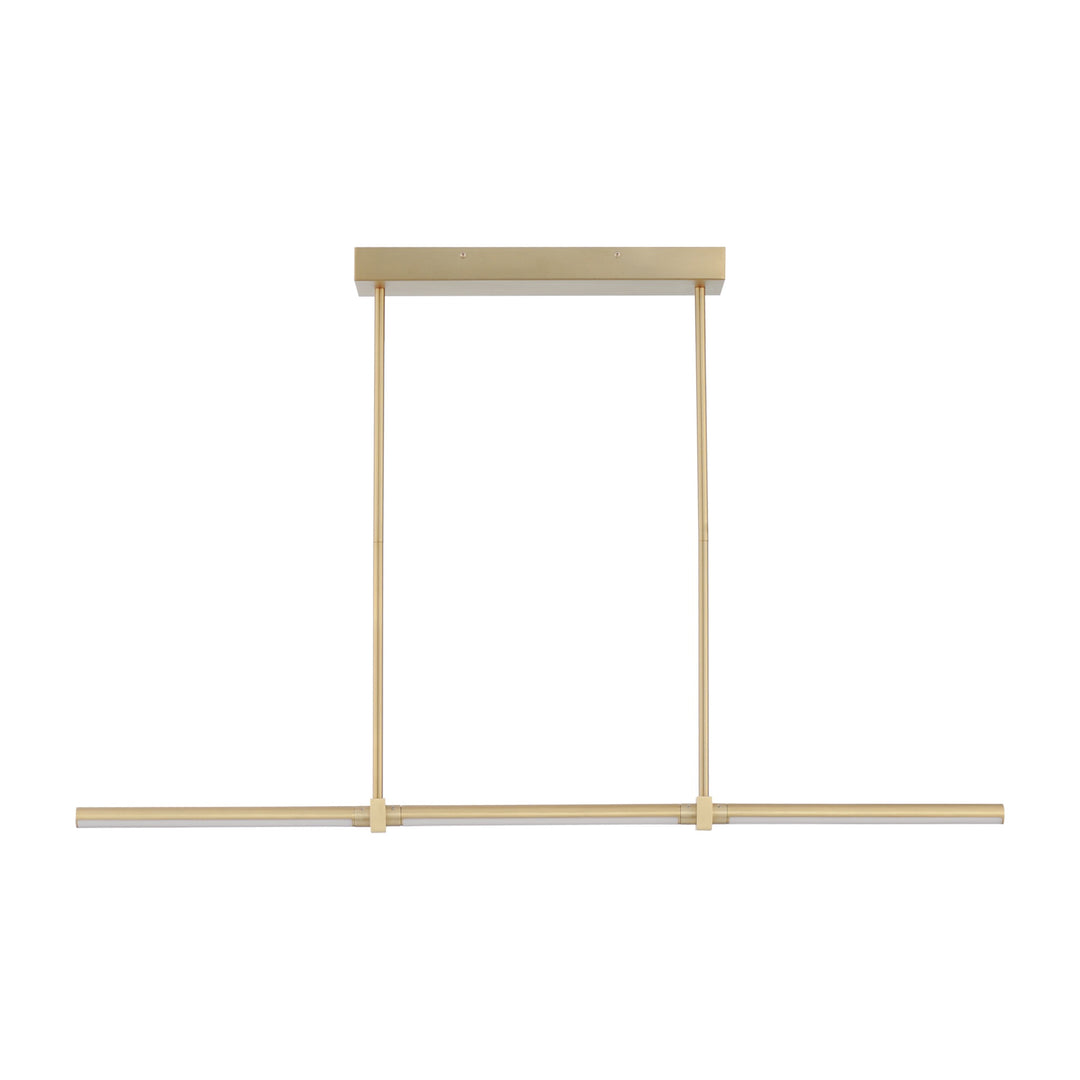 Dorian 48 Linear LED Pendant by Studio M Lighting in Gold